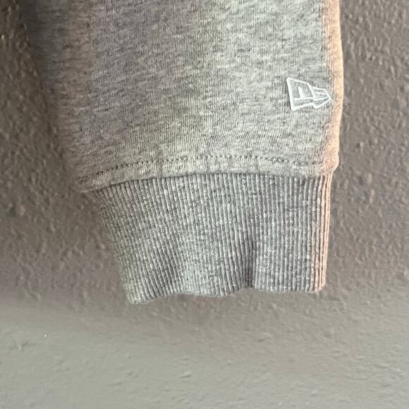 NFL Minnesota Vikings New Era Full Zip Hoodie Women’s Medium Gray Purple Gold - Picture 5 of 9